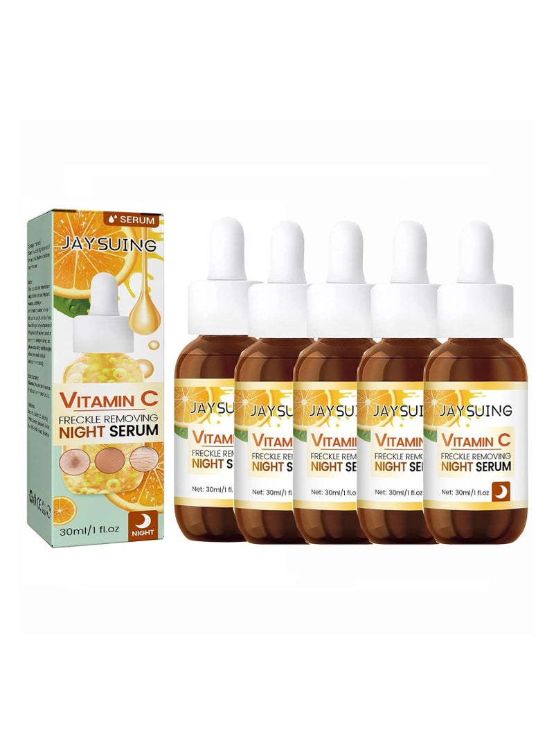 Vitamin C Serum for Face, Anti Aging Face Serum with Vitamin C, Hyaluronic Acid, Vitamin E, Brightening Serum for Dark Spots, Even Skin Tone, Eye Area, Fine Lines & Wrinkles, 30ml Pack Of 4