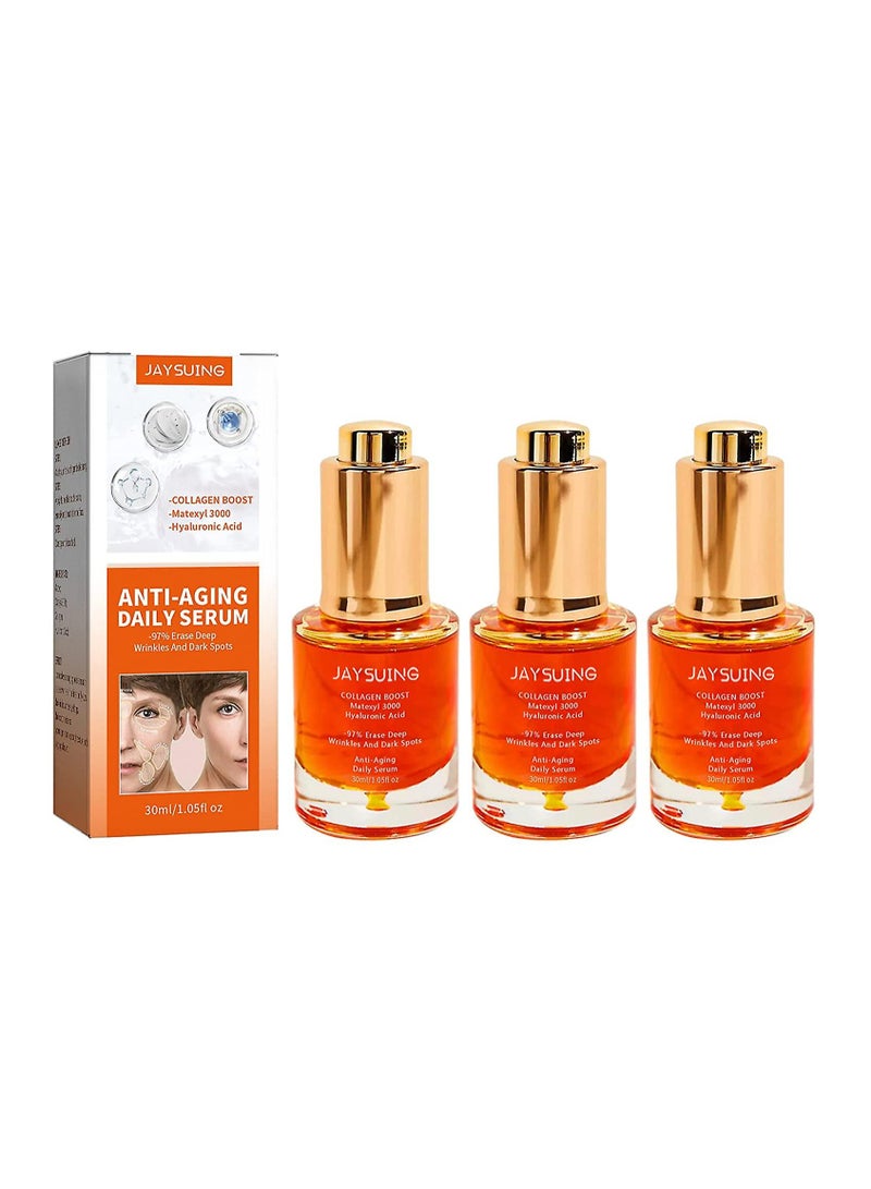 Collagen Anti-Aging Eye Serum, Helps Reduce Fine Lines and Wrinkles Pack Of 3
