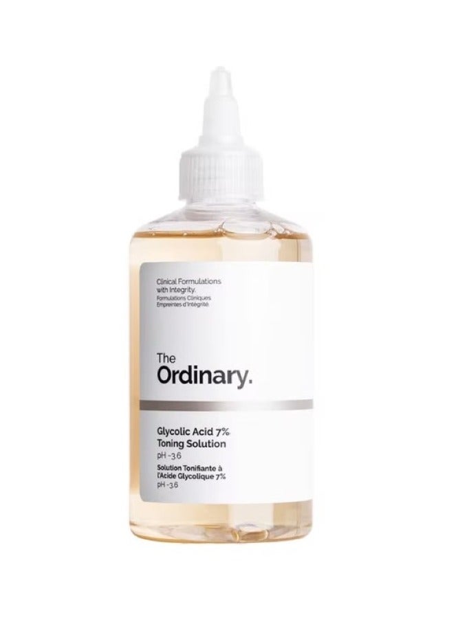Glycolic Acid 7 Percent Toning Solution Clear 240ml 240ml