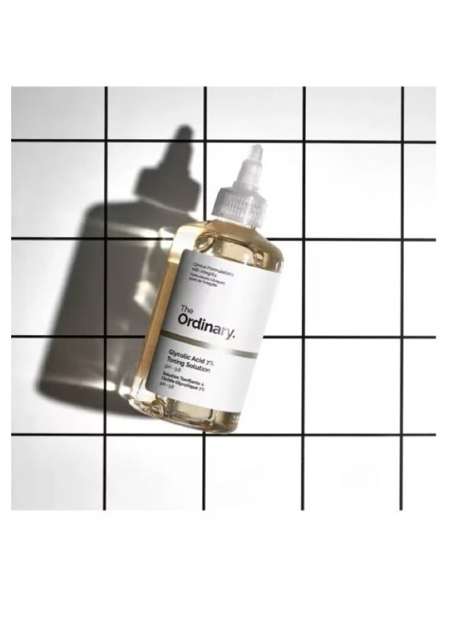 Glycolic Acid 7 Percent Toning Solution Clear 240ml 240ml