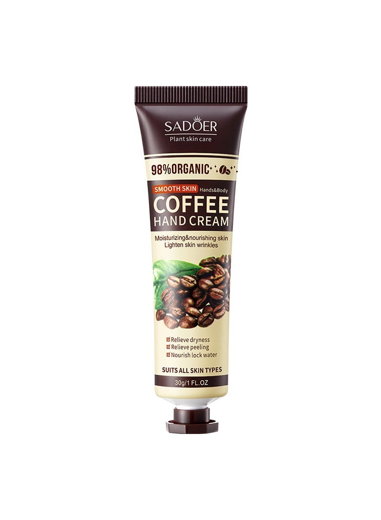 Coffee Hand Cream Moisturizing Anti Drying Moisturizing Autumn and Winter Hand Cream