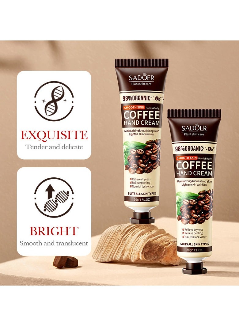 Coffee Hand Cream Moisturizing Anti Drying Moisturizing Autumn and Winter Hand Cream