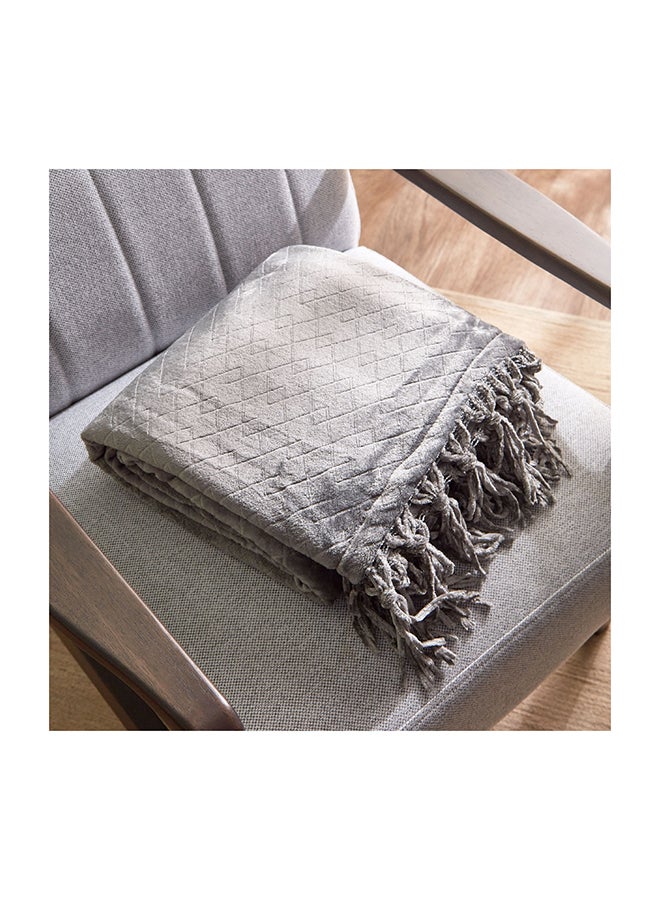 Lavish Diamond Embossed Throw 180 x 130 cm