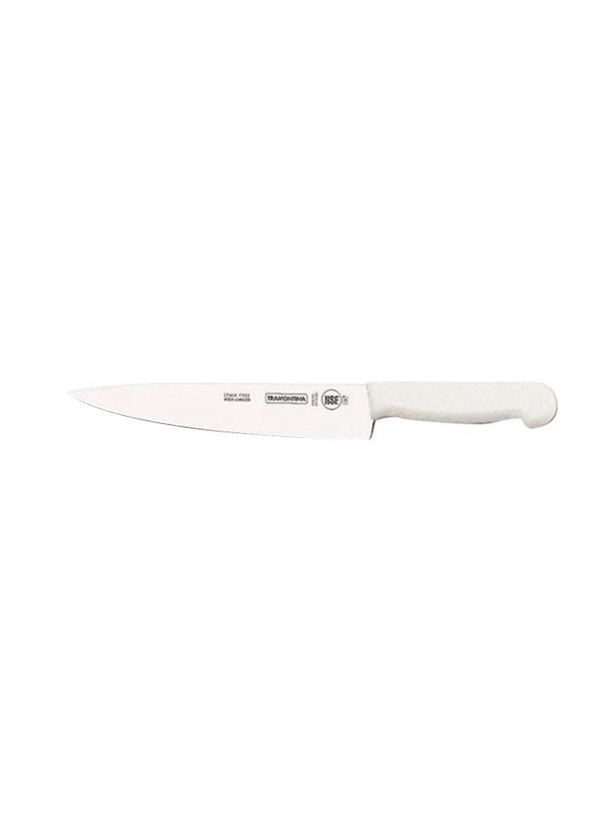 Meat Knife Silver/White 8inch
