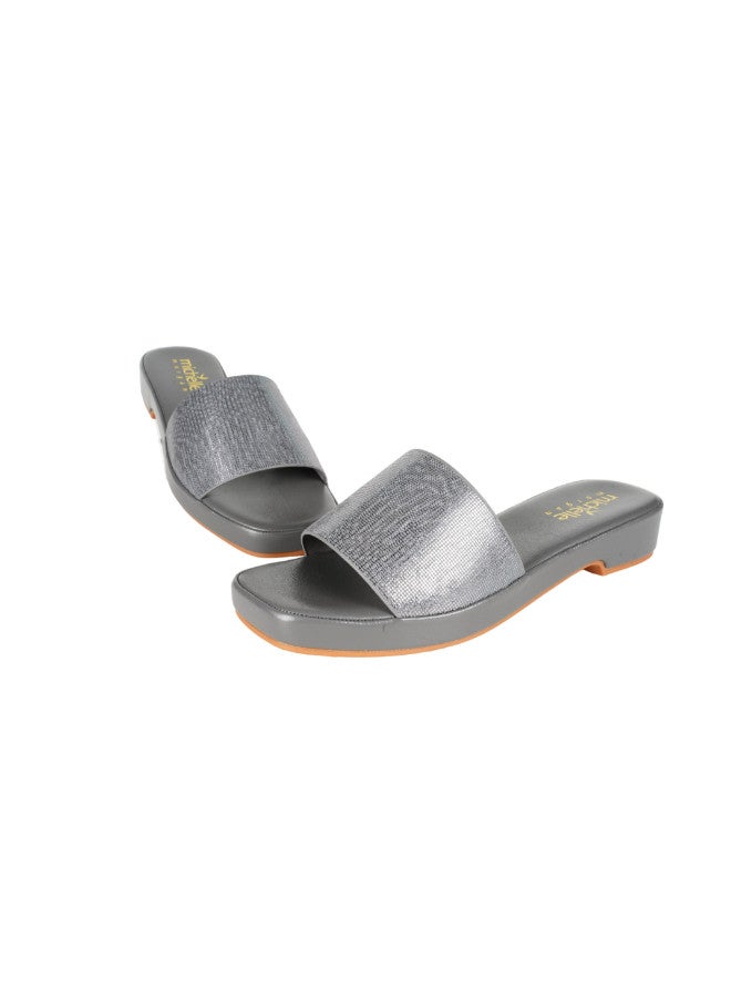 092-2790 Michelle Morgan Ladies Fashion Heeled Sandals 114RJ93I Grey