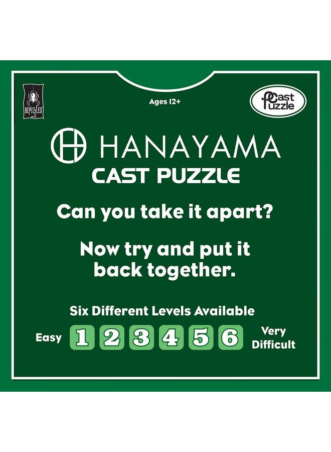 Dot Hanayama Metal Brainteaser Puzzle Mensa Rated Level 2 For Ages 12 And Up
