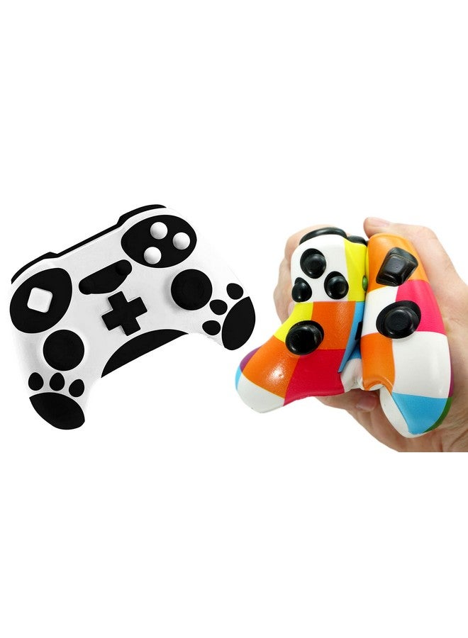 Video Game Controller Squishy Fidget Toy (1 Controller) Soft Slow Rising Foam Jumbo Squishies Play Controller Stress Toys For Kids. Sensory Tactile Game. Squeeze Toy Party Favor. 33601