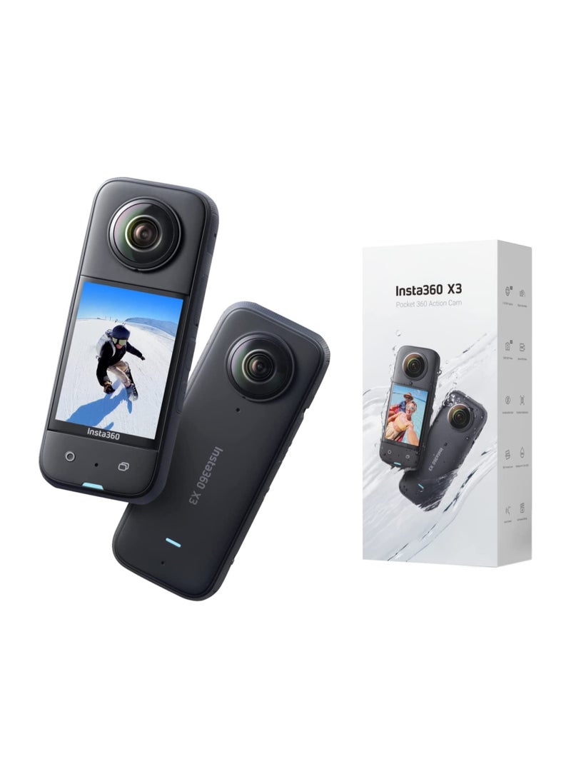 X3 360 Degree Action Camera