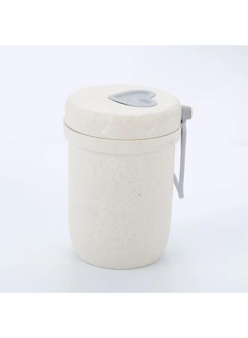 3-piece Portable Sealed Compartment Lunch Box Set