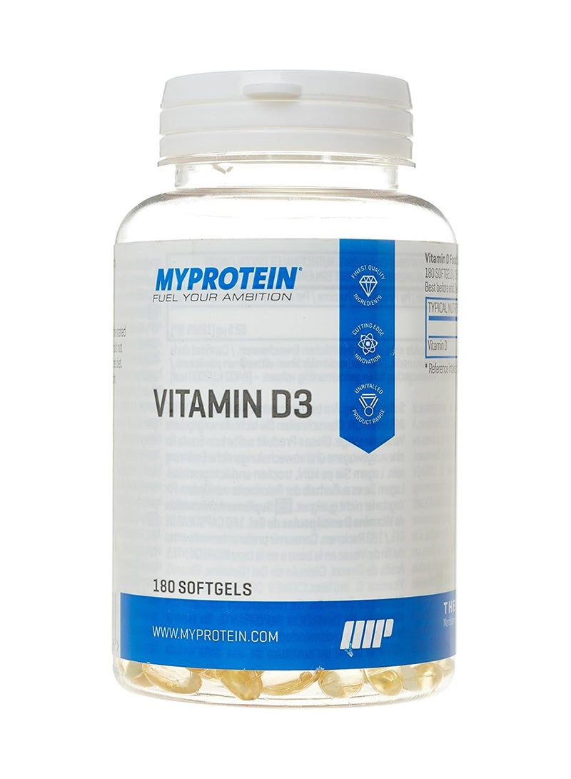 Vitamin D3 180 Capsules