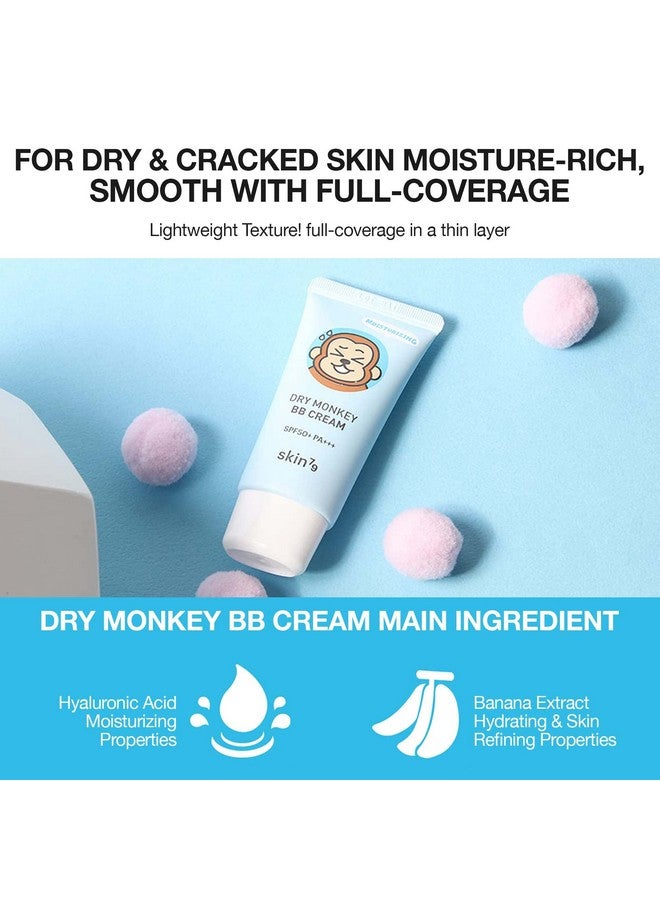 Animal Bb Cream Angry Cat Dark Panda Dry Monkey Spf 50+ Pa+++ Made In Korea (Dry Monkey)