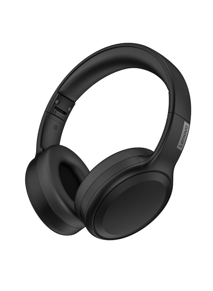 TH 30 Bluetooth Over-Ear Headphones With Mic Black