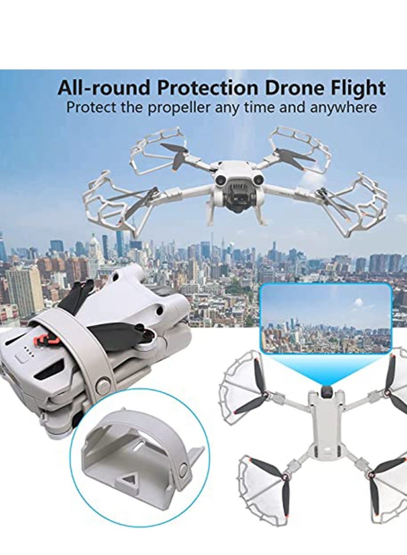 3-in-1 Propeller Guard Holder Strap Drone Landing Gear for DJI Mini 3 Pro RC Accessories Protect in Good