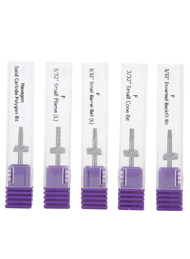 Nail Drill Bits Set 5Pcs Tungsten Steel Nail Art Grinding Polishing Head Dead Skin Removal Nail Drill Bits Set For Acrylic Gel Nails Acrylic Nail Art Tools For Manicure Pedicure Home Salon Use