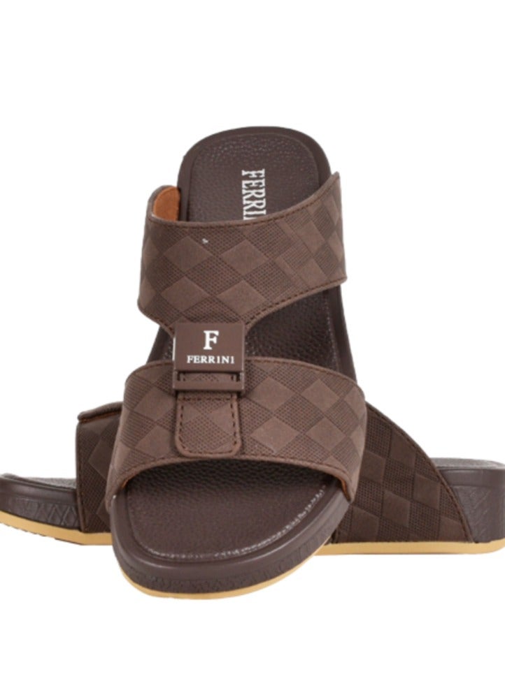 Kids Arabic Sandals Coffee