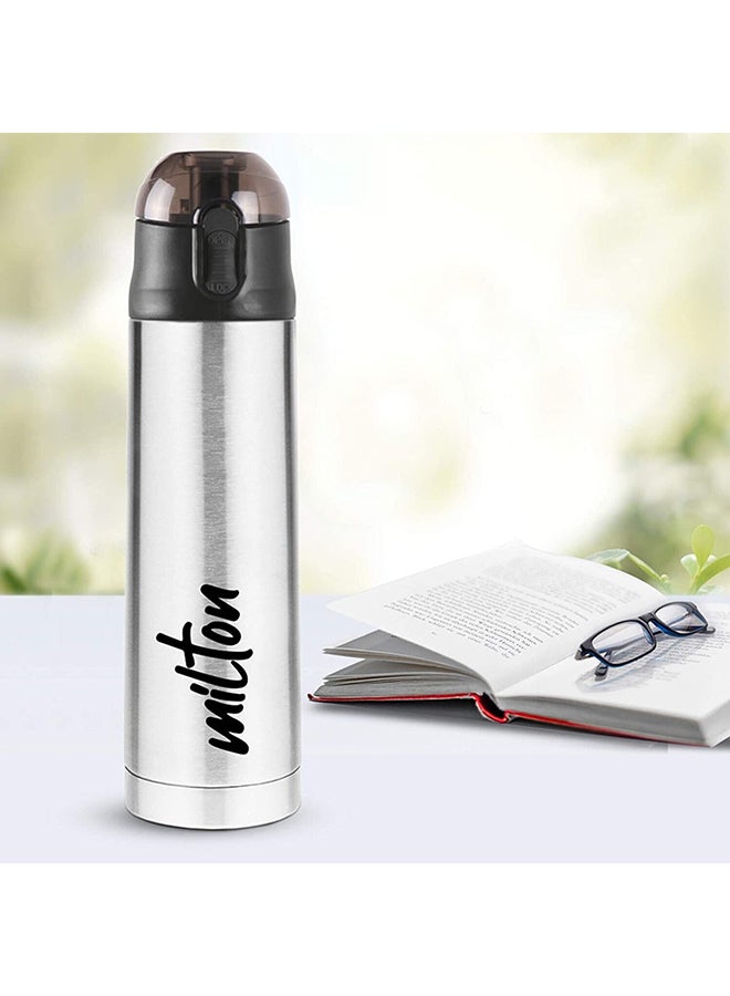 Crown Vacuum Flask 750 ml Silver/Black 3.5 x 11.8cm