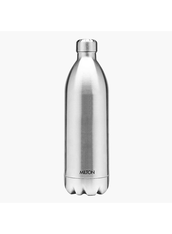 Duo Deluxe Stainless Steel Vacuum Flask 1 Liter Silver 33.3 x 33.3cm