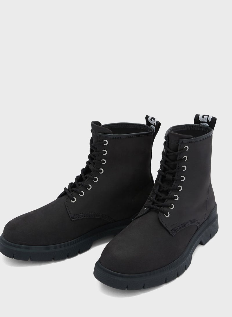 Casual Lace Up Boots