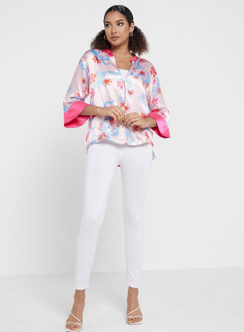 Floral Printed Shirt