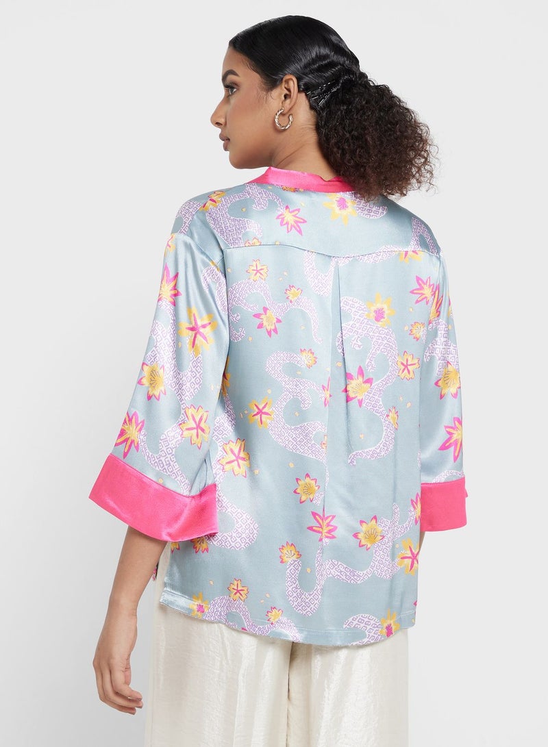 Floral Printed Shirt