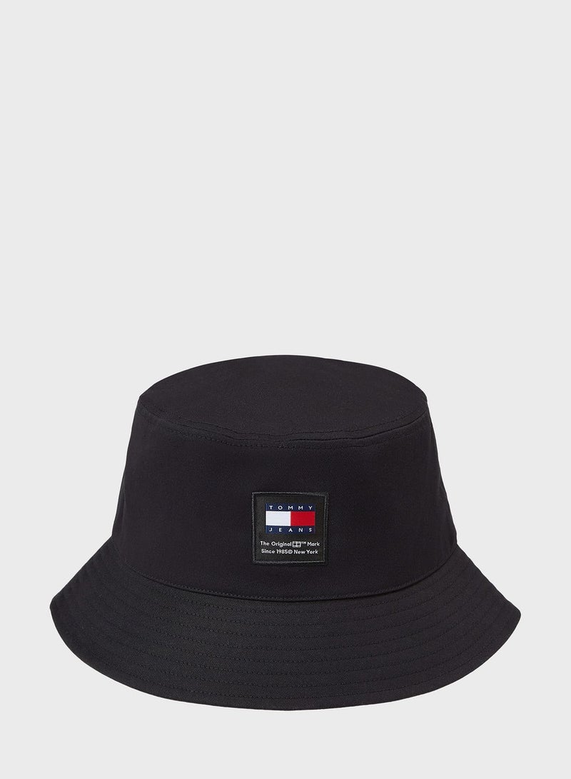 Modern Patch Bucket Hat