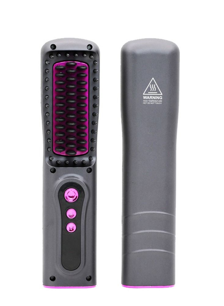 Cordless Hair Straightening USB Electric Heating Negative ions Long-lasting styling