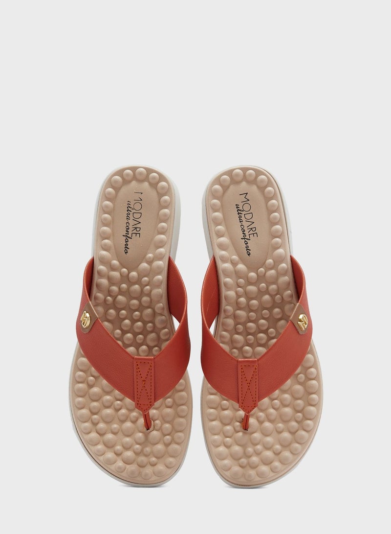 Marceline Single Strap Flat Sandals