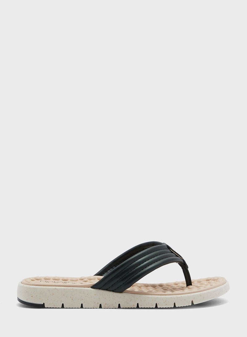 Iyla Single Strap Flat Sandals
