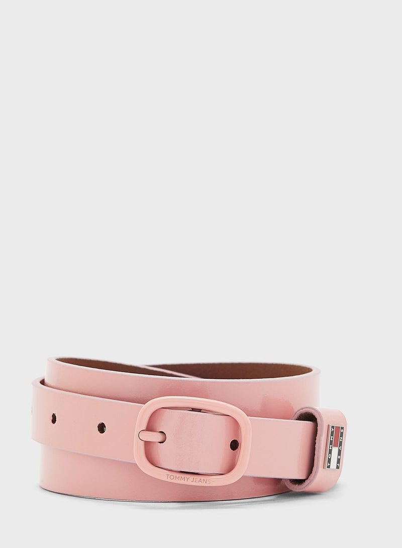 Oval 2.0 Tonal Allocated Hole Belt