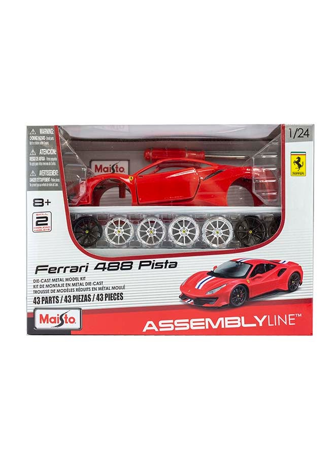 Assembly Line -  Ferrari 488 Pista - Red