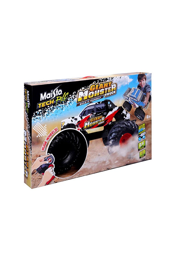 Giant Monster Truck -  2.4 Ghz (Usb Rechargeable Vehicle) - White