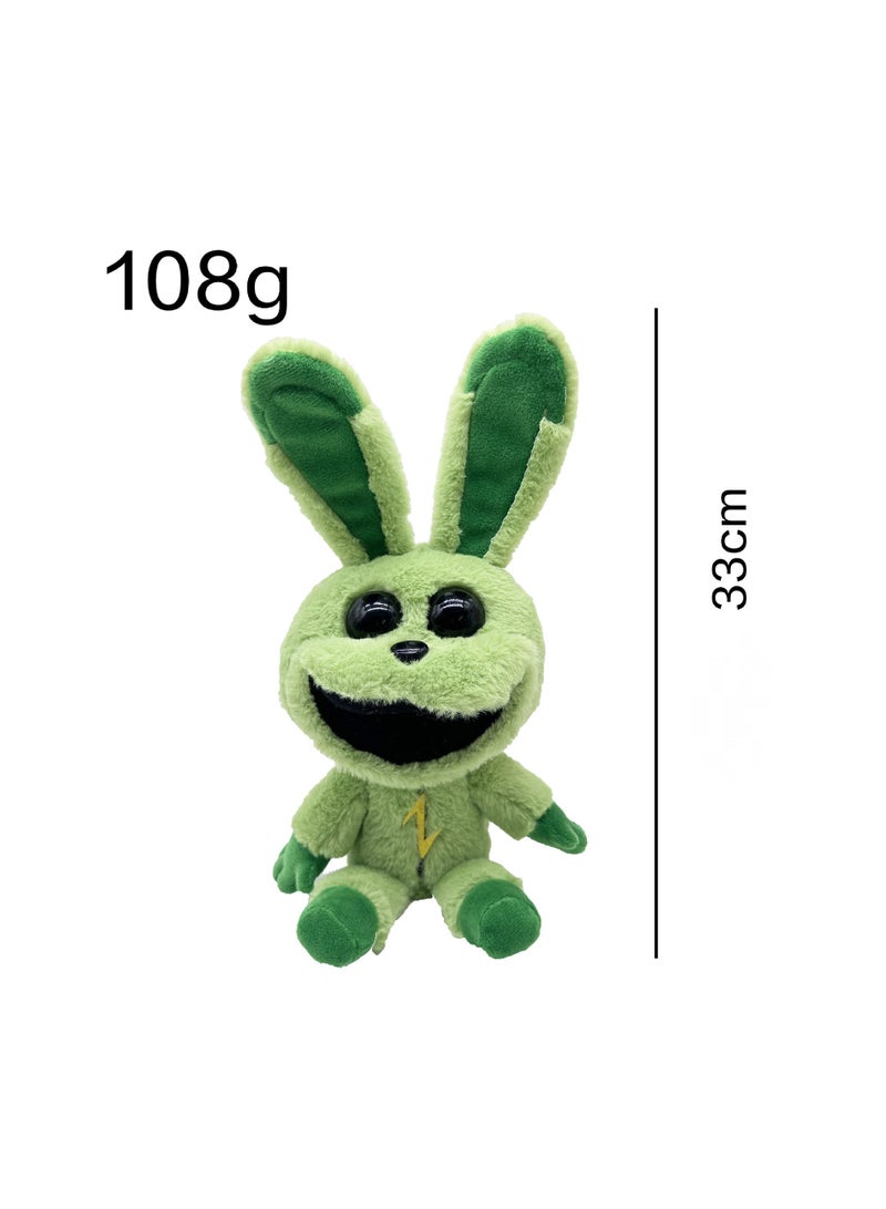 Poppy Playtime Smiling Critters 3 Plush Toy Cartoon Hoppy Hopscotch 33cm For Fans Gift Horror Stuffed Figure Doll For Kids And Adults Great Birthday Stuffers For Boys Girls