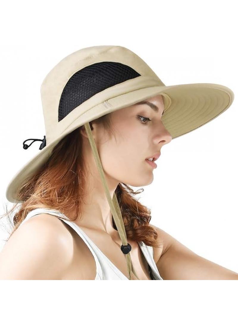 Outdoor Windproof Quick Drying Breathable Sunscreen Fishing Sunshade Mountaineering Large Eaves Folding Fisherman Hat