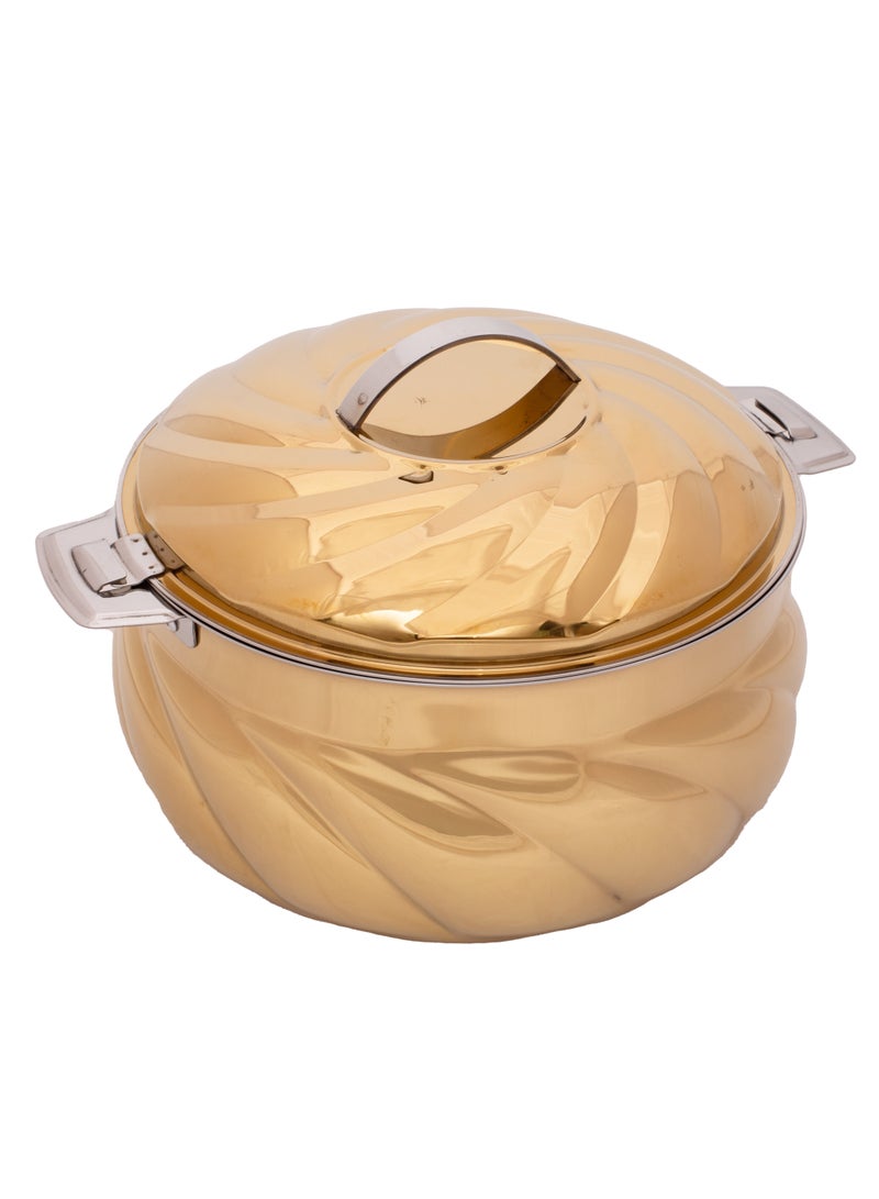 Stainless Steel S Hotpot 2.5 Liters Gold Colour