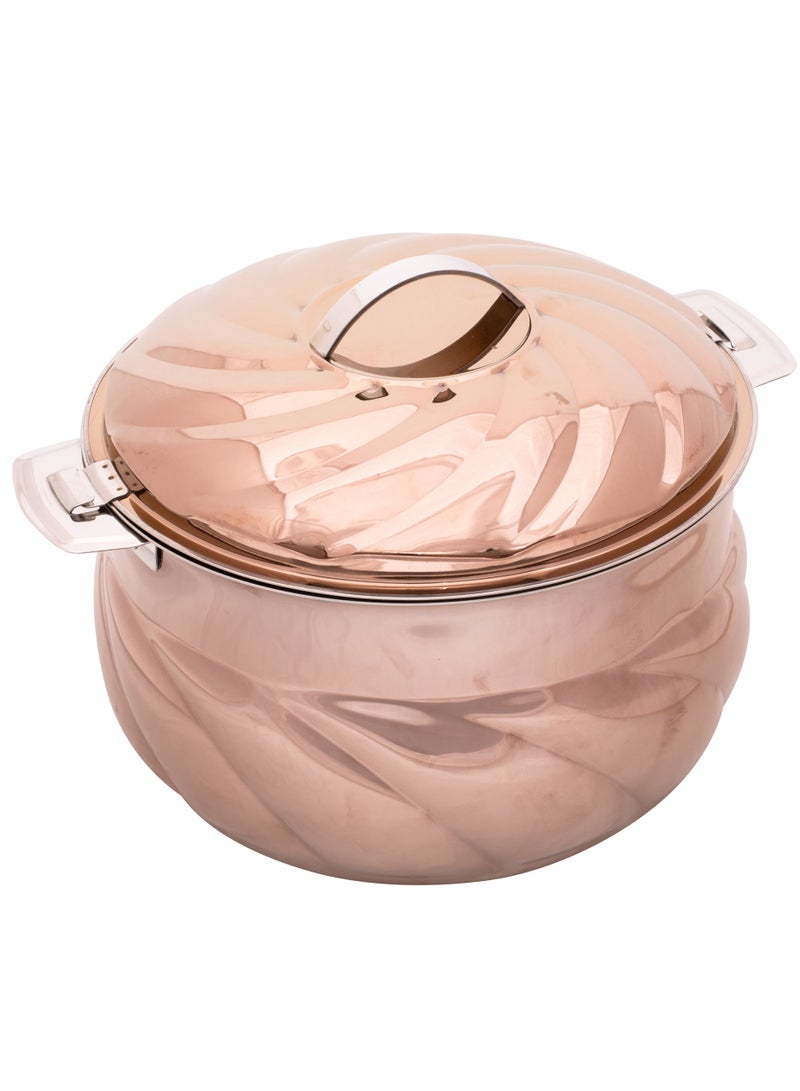 Stainless Steel S Hotpot 5 Liters Rose Gold Colour