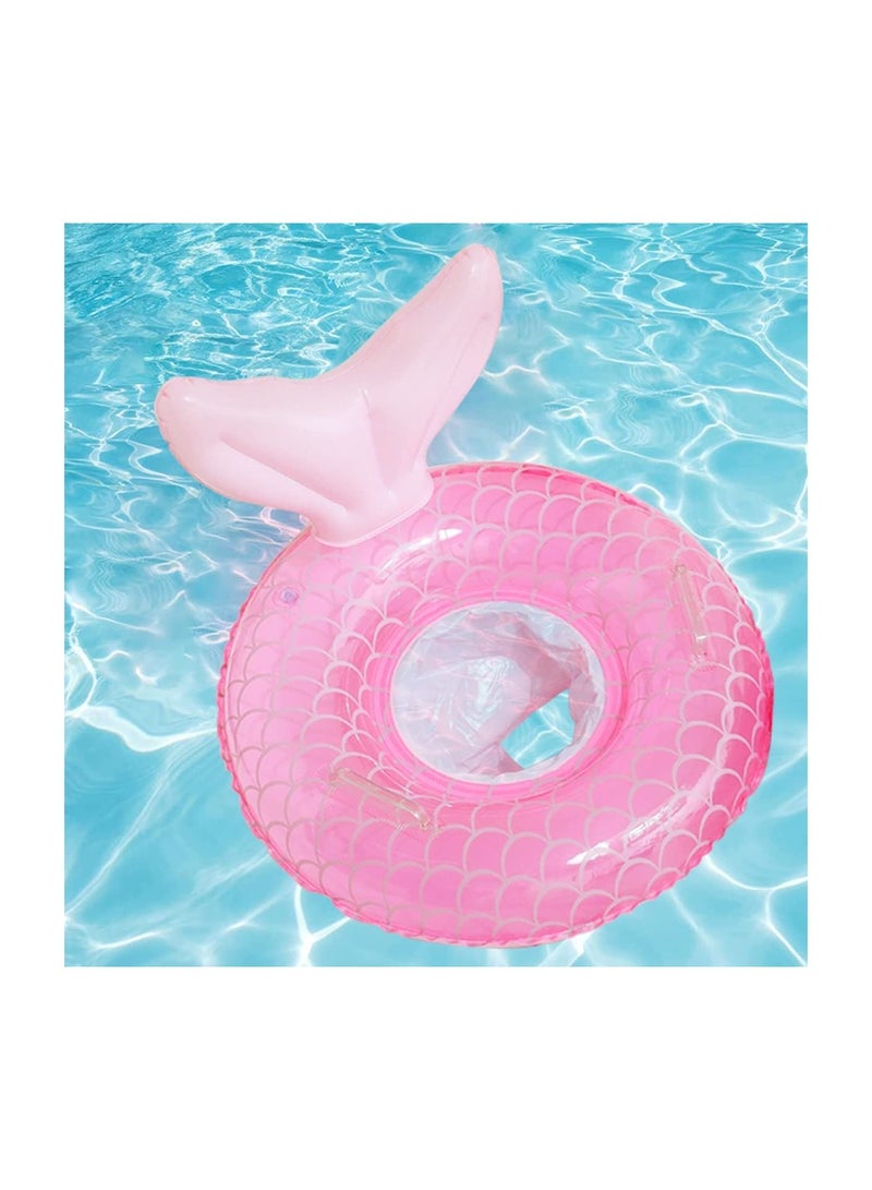 Baby Swimming Float Inflatable Swim Ring with Seat Trainer for Infant Toddler 6-36 Months Children Waist