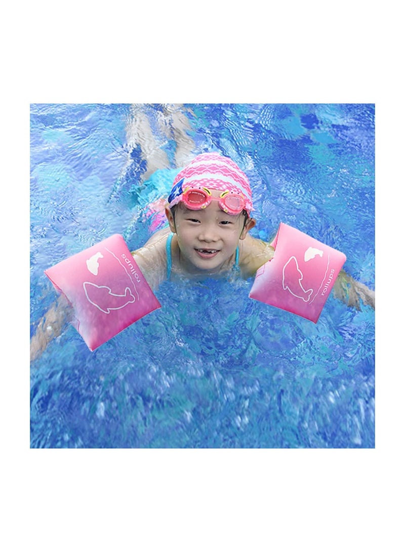 Swimming Arm Float Rings Inflatable Swim Bands Floaties Ring for Children and Adults Aids Floats Kids