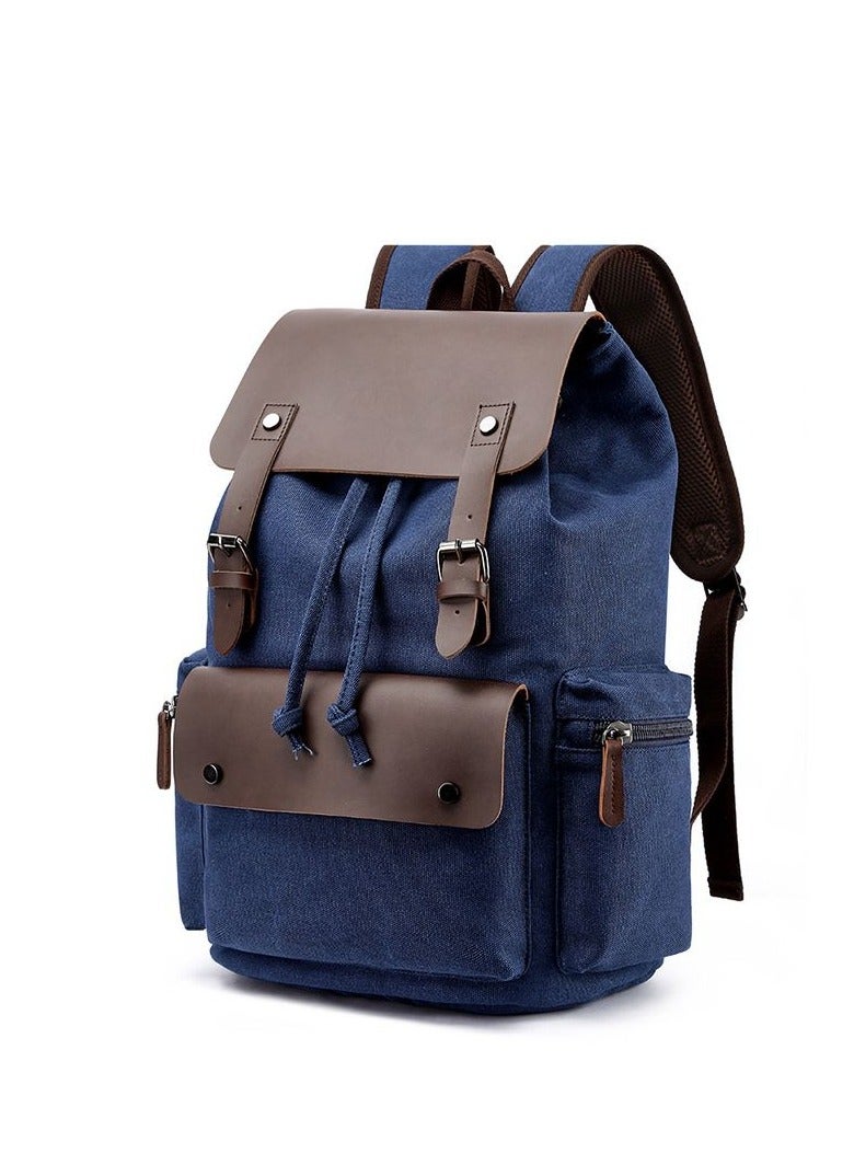 New Casual Portable Backpack Canvas Backpack