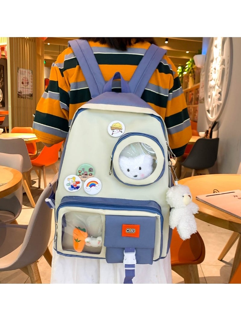New Four Piece Trendy Backpack