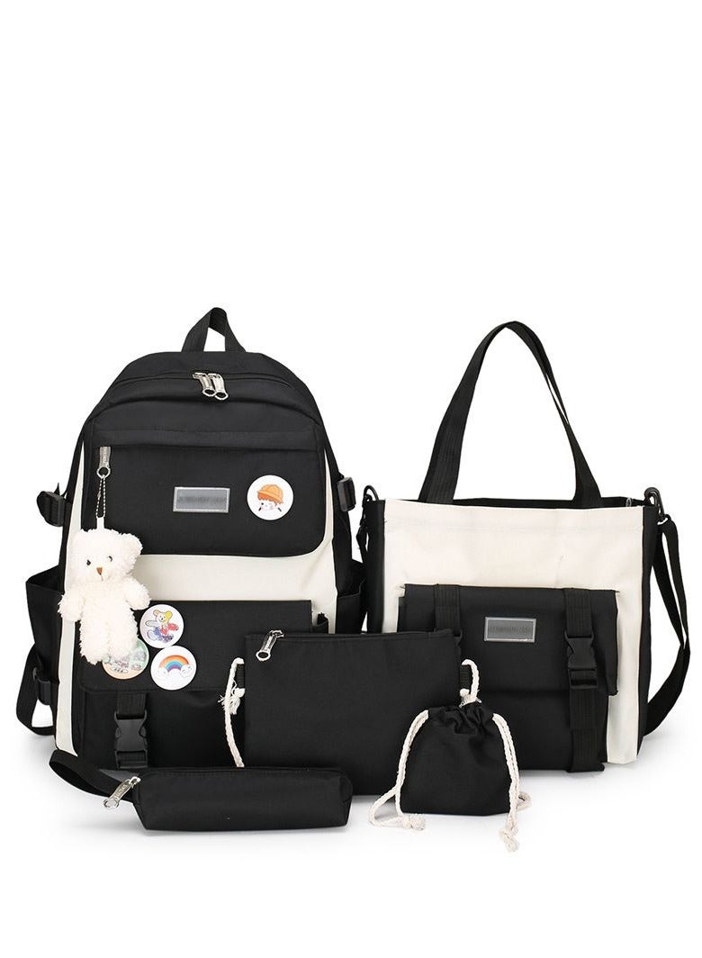 New Five Piece Book Bag