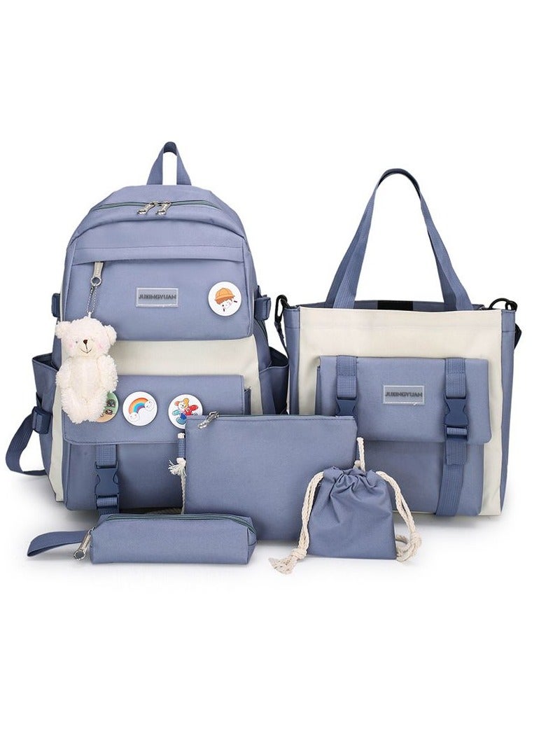 New Five Piece Book Bag