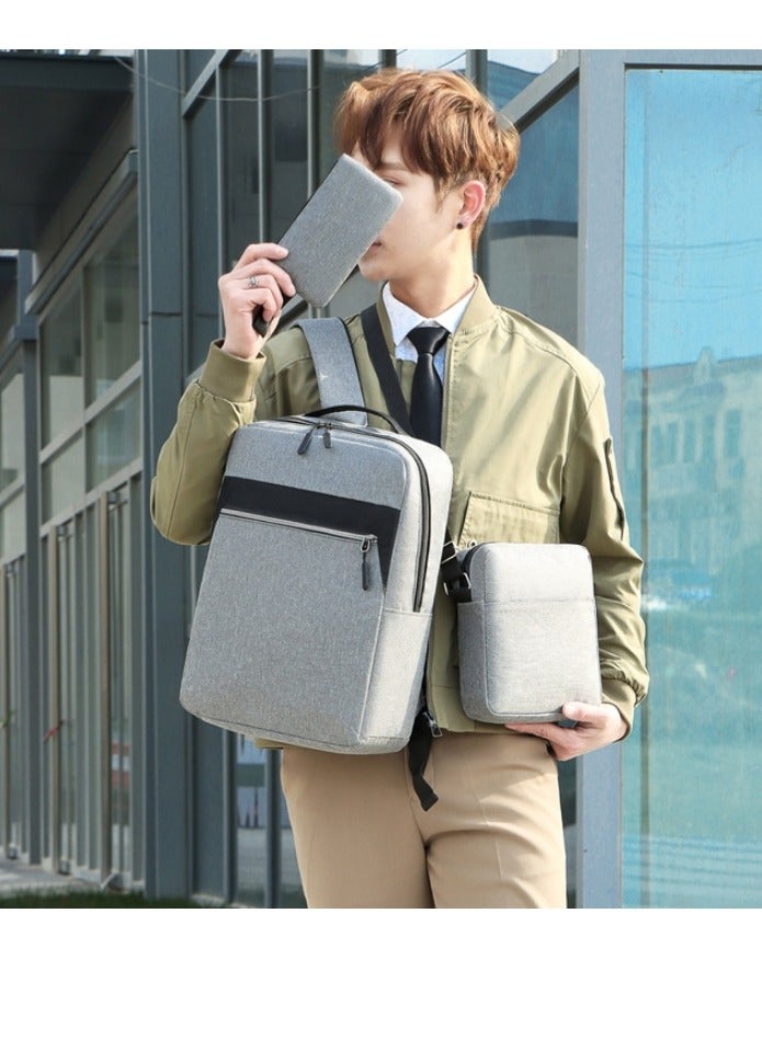 New Business Three Piece Backpack