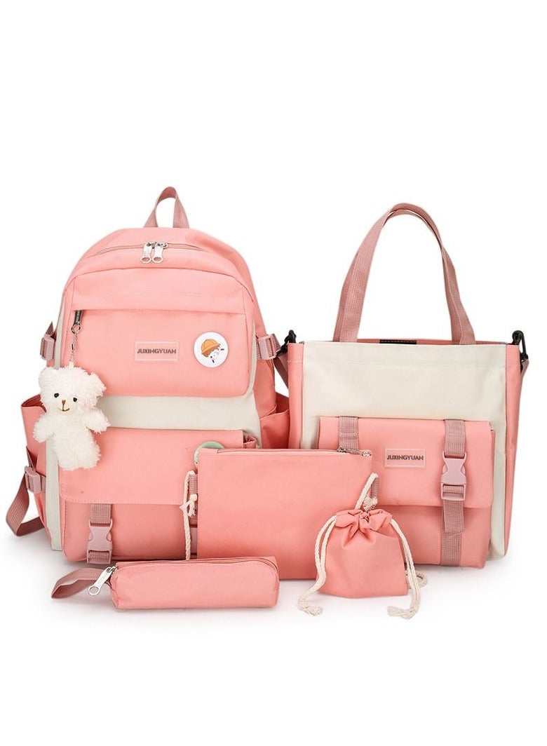 New Five Piece Book Bag
