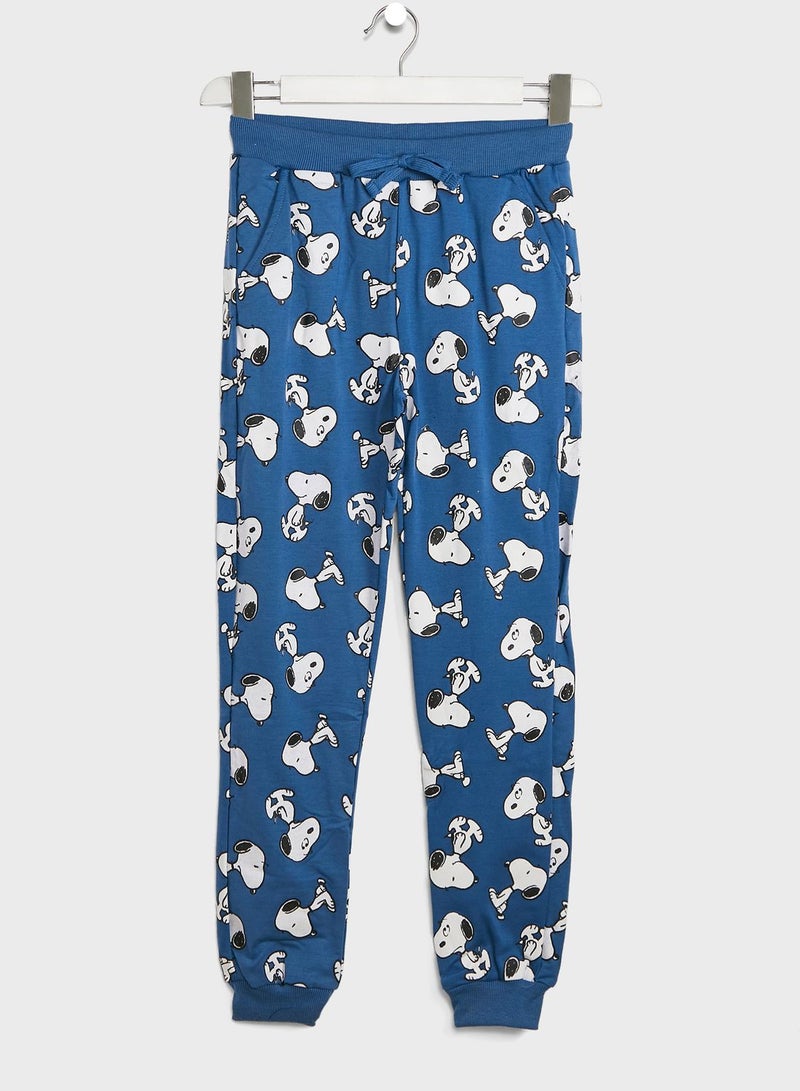 Youth Snoopy Sweatpants
