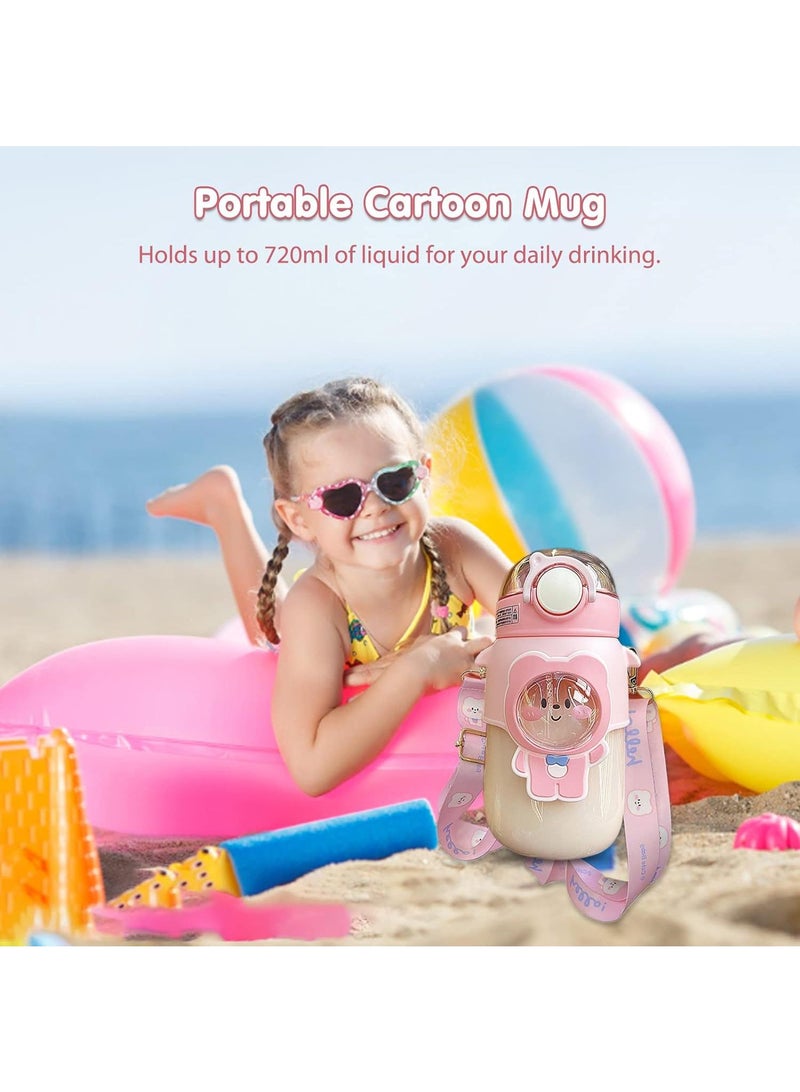 Children's Straw Easy Kettle Bottle