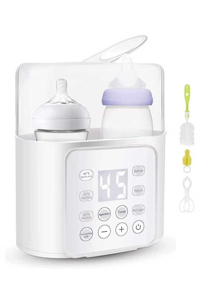 Baby Bottle Warmer, for Frozen Breast Milk, Formula Baby Food Heater,Automatic Intelligent Thermostat, Safe Auto-shutoff
