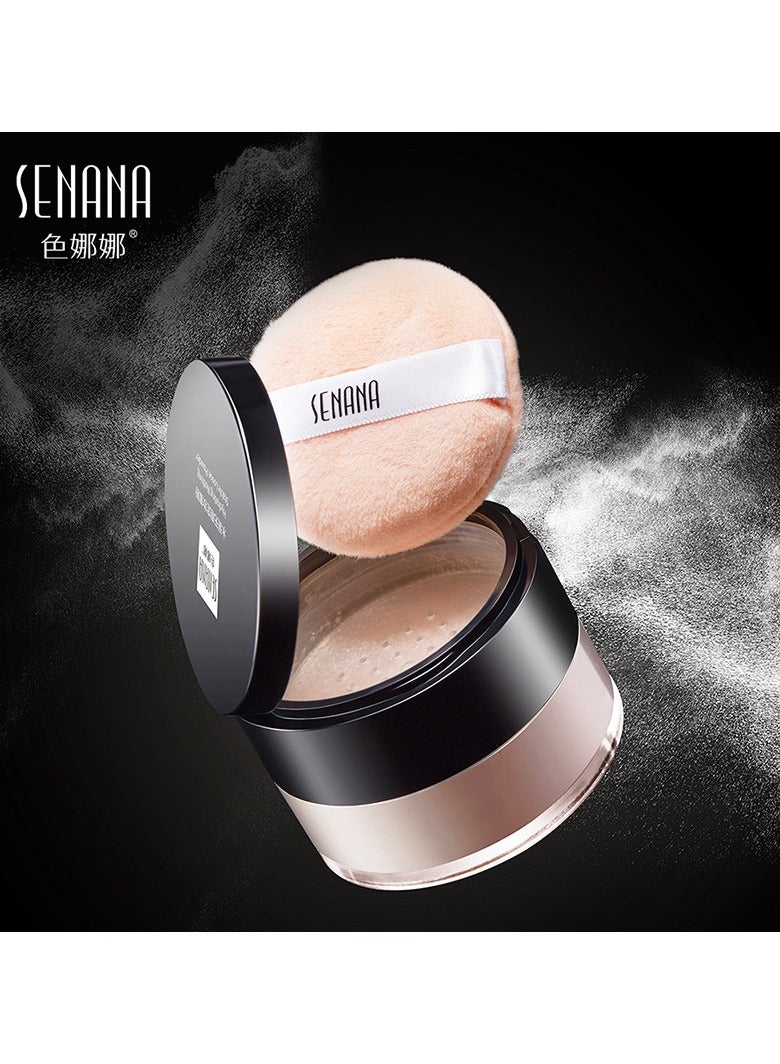 Moisturizing and Flawless Setting Powder Lightweight Breathable Refreshing Waterproof Concealer Loose Powder