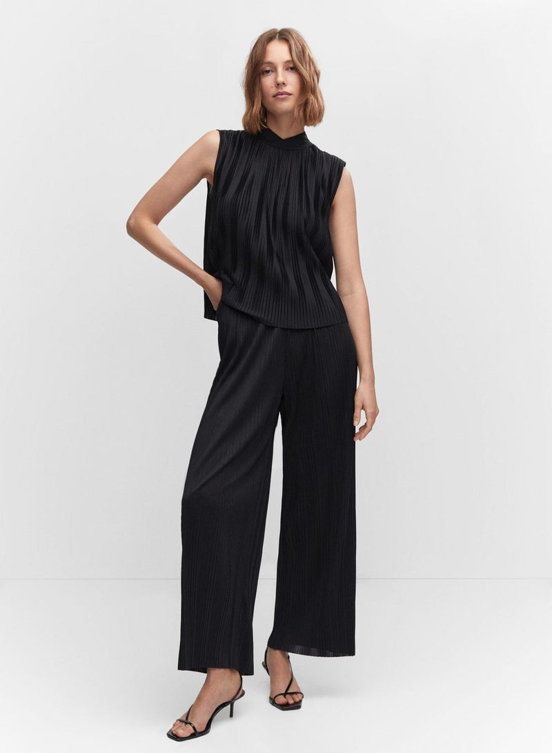 High Waist Wide Leg Pants