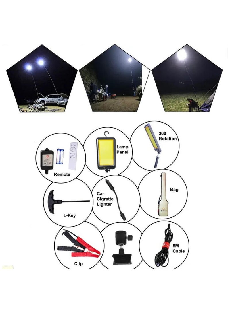 Camping Light Yellow White Full Set