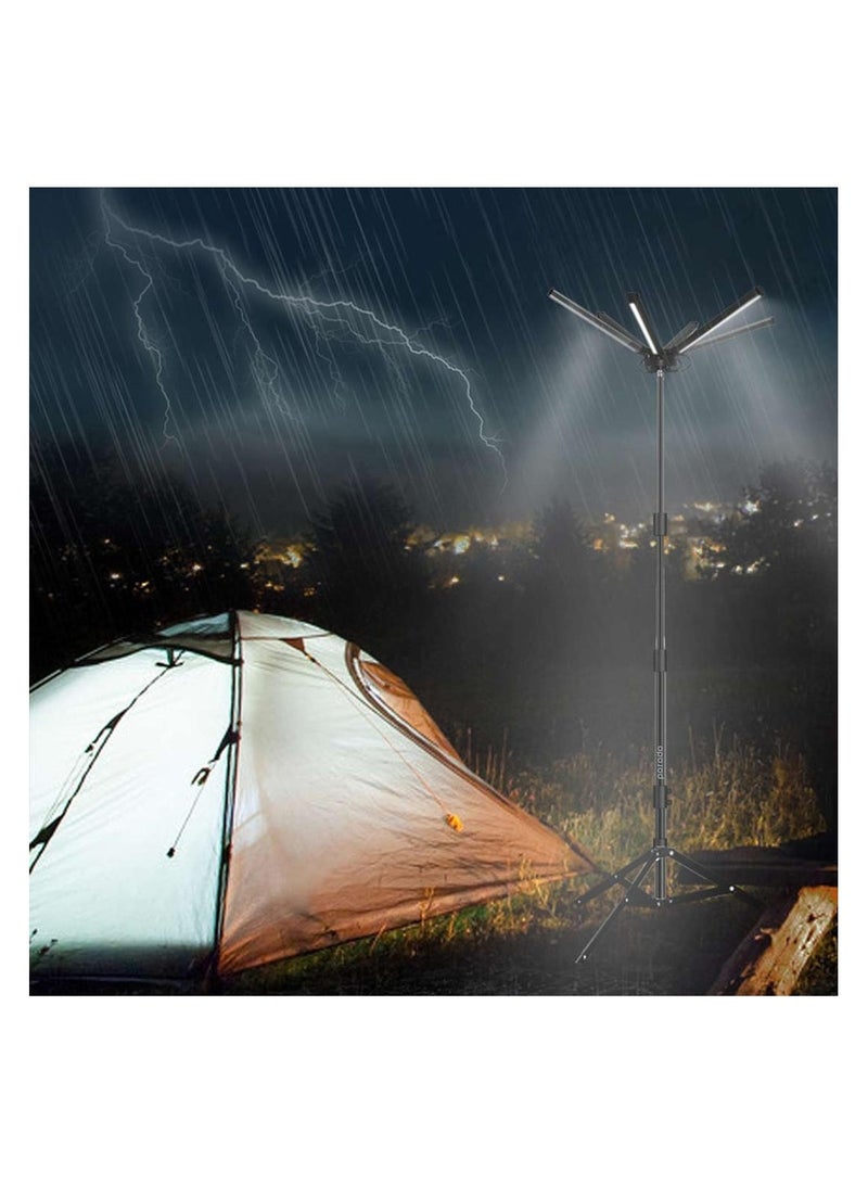 7800 Lumens Camping Light With Tripod And Remote Control
